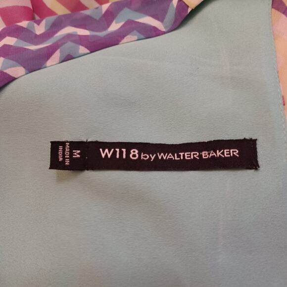 W118 by Walter Baker Sleeveless Multi-color Mini Dress. Size M - Picture 10 of 12